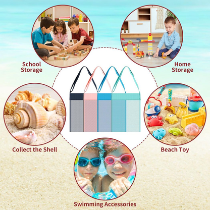 VINSANI SET OF 4 BEACH BAGS 0008500