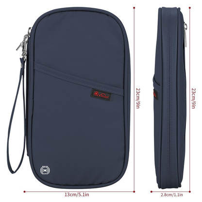 VINSANI DELUXE PASSPORT ORG NAVY BLUE 1010327